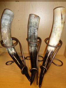 Cuerno para beber vikingo de la mejor calidad, cuerno vikingo tallado antiguo pulido, cuerno para beber, exportador de India - Product Image 2