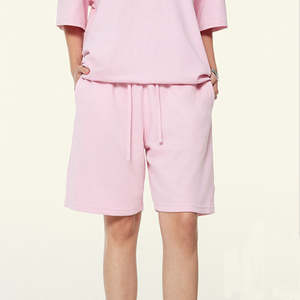 High Quality <b>Men's</b> Casual <b>Shorts</b> 100% Cotton Eco-Friendly <b>Elastic</b> <b>Waist</b> Quick Dry Plain Design Soft Wear Custom Branding - Product Image 2