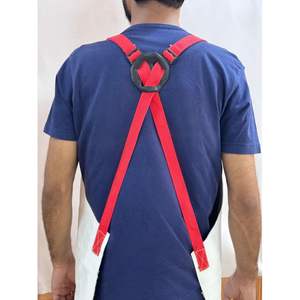 New High Quality Cowhide <b>Leather</b> Welding,kitchen use <b>Aprons</b> Work Safety <b>Apron</b> With Pockets daily working use <b>Aprons</b> - Product Image 4