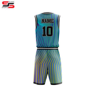Venta al por mayor nueva ropa deportiva baloncesto Jersey baloncesto uniforme con logotipo personalizado impreso - Product Image 2