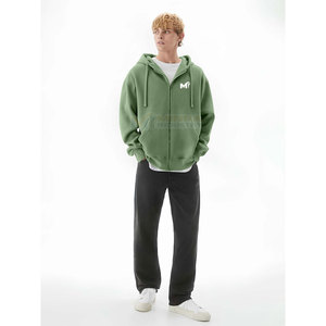 Sweat à capuche oversize avec fermeture éclair, confortable et décontracté, streetwear pour hommes et femmes, sweat à capuche oversize unisexe avec fermeture éclair - Product Image 5