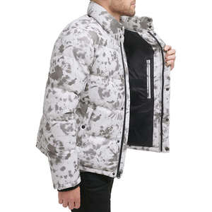 Veste d'hiver brillante de qualité supérieure, promotionnelle, mode, pour homme, doudoune, veste matelassée personnalisée, design par sublimation, vestes unisexes - Product Image 5