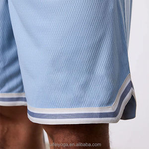 Pantalones cortos de baloncesto informales para correr de 5 pulgadas para hombre del fabricante, logotipo de camuflaje personalizado, malla pesada, bolsillo para gimnasio, transpirable de talla grande - Product Image 5