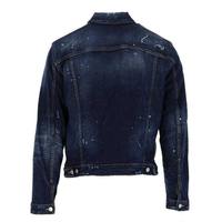 Chaqueta Vaquera de Invierno con Cuello Alto, Precio de Fábrica, Venta al Por Mayor, Alta Calidad, con Logotipo, Talla y Color Personalizables