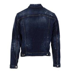 Factory Cheap Price Wholesale High Quality Winter Stand Collar Jeans Denim Jacket Top Selling with Customized Logo Size & <b>Colour</b> - Product Image 3