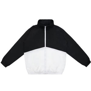 Novedad de 2025, chándal de nailon para hombre, conjunto cortavientos, combinación de colores, peso ligero, chándal de tendencia de nailon para correr - Product Image 6