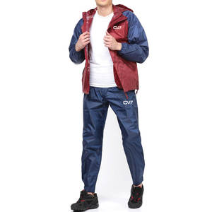 Traje cortavientos a granel para hombres y mujeres Conjunto de chaqueta y pantalones ligeros con logotipo personalizado Ideal para clubes Escuelas - Product Image 1