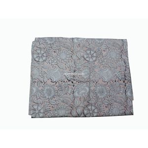 Tela textil india de algodón puro, tela para correr con estampado Floral a mano para ropa, bolsos y fundas para niños, venta al por mayor - Product Image 1