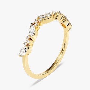 เครื่องประดับแหวนคลาสสิกสำหรับผู้หญิงเครื่องประดับเงินสไตล์ Boho 925เงินสีขาวโทแพซพลอยแฮนด์เมดของขวัญสำหรับภรรยา - Product Image 2