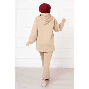 ชุดสองชิ้นแบบมีฮู้ดสไตล์ลำลอง น้ำหนักเบาและมีสไตล์ TEN - Product Image 4