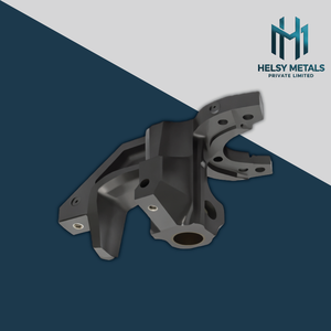 Support de suspension en aluminium VMC multi-axes personnalisé, nervure renforcée, articulation de direction pour l'industrie automobile et les machines industrielles - Product Image 2