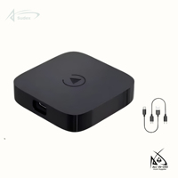 Adattatore Wireless Sudex per Apple CarPlay e Android Auto, Sistema Operativo Android 12 per Chiamate/Musica a Mani Libere e Navigazione, Validità 1 Anno