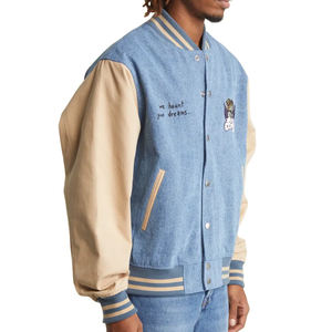 เสื้อแจ็คเก็ตหนังวัวแท้สำหรับผู้ชายมีกระเป๋าแฟชั่นสำหรับฤดูหนาว - Product Image 3