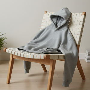 Sudadera con Capucha y Logotipo Personalizado para Hombre, Sudadera de Forro Polar Grueso, Ropa Urbana, Proveedor Mayorista de Fábrica OEM - Product Image 5