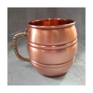 Venta caliente con precio razonable Tazas de mula de Moscú Taza de mula de cobre grabada Mango de latón con alta calidad - Product Image 3