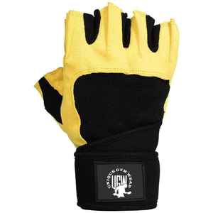 UNIQUE GYM WEAR Wholesale Anti <b>Slip</b> Breathable Durable Leather Waterproof Unisex Gym Workout Fitness Weight Lifting Gloves - Product Image 2