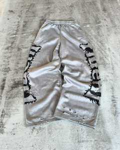 Stylish Greek Sorority Inspired Grey Sweatshirt & Joggers Set Comfortable Casual <b>Hooded</b> <b>Zip</b>-Up & Pants for Everyday Wear - Product Image 4