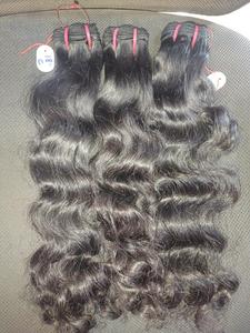 Celebrities Style 30-Inch Indian Virgin Remy Human Hair Extensions 8-Inch <b>Stretched</b> Length Super Wave <b>Machine</b> Double Weft Hair - Product Image 5