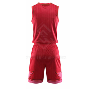Nouveau style OEM Maillot d'équipe de basketball Ensembles respirants Confortables Prix de gros pour adultes américains - Product Image 3