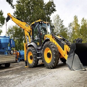 Cargadora de Ruedas JCB 4CX con Retroexcavadora Delantera y Trasera, 2020, Pocas Horas de Trabajo, Equipo de Construcción Potente - Product Image 4