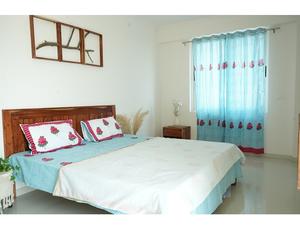 Bloc de coton écologique biologique de qualité supérieure imprimé à la main Dohar couette légère toutes saisons de luxe Designs d'inspiration naturelle - Product Image 3