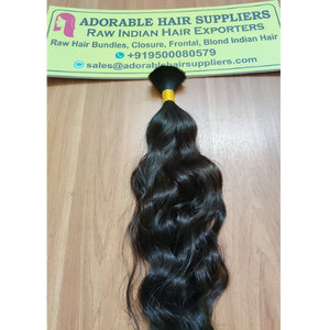 Vente en gros 100% vierge indienne Bodywave Tengle gratuit non transformé naturel couleur noire perruques extensions de cheveux humains - Product Image 3