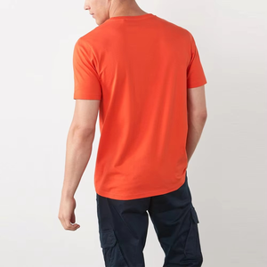 Logo personnalisé coupe régulière t-shirt pour hommes haute qualité couleur unie hommes col rond t-shirt pour hommes t-shirts personnalisés 100% coton - Product Image 2