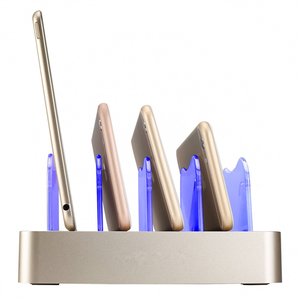 Système de protection multi-intelligente Smart IC, station de charge USB multi-ports 34W à charge rapide avec voyant lumineux pour tablette et téléphone - Product Image 3