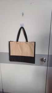 ถุงผ้าแคนวาสทำจากผ้าฝ้ายทนทานสำหรับพกพาใช้ในชีวิตประจำวันสามารถนำมาใช้ใหม่ได้เป็นมิตรกับสิ่งแวดล้อมสำหรับการซื้อของชำชายหาดใช้ส่วนตัวโปรโมชั่น - Product Image 2