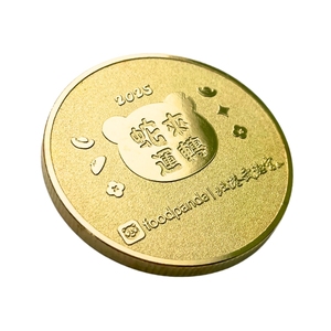 Pièce de monnaie miroir du Nouvel An Impression UV Conception double face Pièce d'or personnalisée - Product Image 5