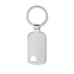 Custom House Key Metal Keychain Promotional Merchandising <b>Keyring</b> & <b>Carabiner</b> - Product Image 3