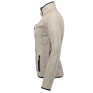 Veste polaire pour femme, indispensable, avec fermeture éclair, col montant, durable, respirante, coupe décontractée, vêtement d'extérieur, confortable, légère - Product Image 4