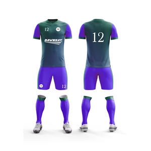 ผู้ผลิตชุดฟุตบอลระดับมืออาชีพ |   ไซส์ผู้ชาย ผู้หญิง และเยาวชน |   ชุดกีฬาฝึกซ้อมน้ำหนักเบา แห้งเร็ว ขายส่ง - Product Image 2