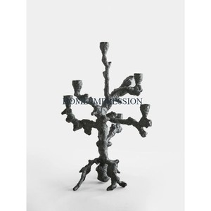 Accents décoratifs de mariage Bougeoir de couleur naturelle en bois Décoration de table Hôtels Bougeoirs de fête pour la vente en gros - Product Image 6