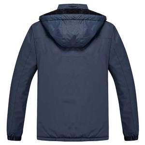 Blue Ocean Exclusive Premium High Street Men's Winter Eco-Friendly Canvas <b>Rain</b> <b>Jacket</b> Waterproof <b>Hood</b> Warm Fleece Lining Zipper - Product Image 6