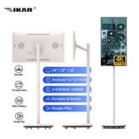 Tablette intelligente polyvalente de 24 pouces avec écran IPS, 4+64 Go / 6+128 Go / 8+128 Go, Android 13 OS, support intelligent et fonction Home