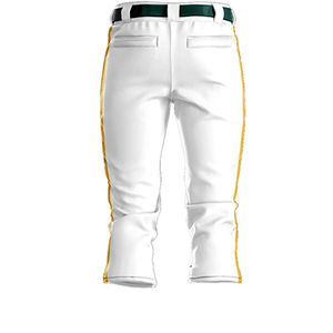 Hombres equipo deportes imprimible en blanco Jersey béisbol cuello abotonado 2024 diseño superior buena calidad uniforme de béisbol para hombres - Product Image 6