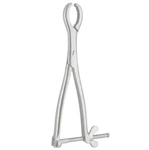 Pince de maintien d'os IMANS avec cliquet Manuel en acier inoxydable Instrument de chirurgie médicale Type de pince - Product Image 1