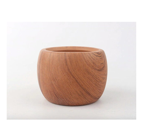 100% pot de jardinière en bois véritable design admirable meilleure pièce de qualité vaisselle pot de jardinière en bois décoratif - Product Image 4