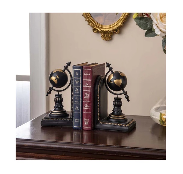 High Quality Wooden Bookend with Antique Design Handcrafted Sturdy Bookends for Modern Study Room Decor Low Prices