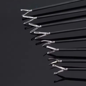 Gran oferta de instrumentos quirúrgicos laparoscópicos de acero inoxidable, fórceps de cirugía laparoscópica de 5mm/3mm a la venta - Product Image 3