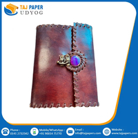 Nueva colección Diario de cuero antiguo hecho a mano Diario de viaje de cuero clásico de exportador indio a los mejores artículos de precio