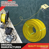Câble ombilical blindé en cuivre torsadé à paires torsadées, à flottabilité neutre, pour ROV, avec isolation PUR, pour applications sous-marines, faisant office de câble de liaison et de signal hybride (puissance et signal)