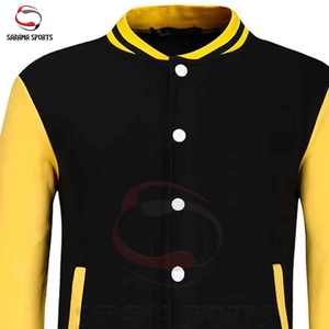 Chaqueta Varsity Personalizada OEM con Parches Bordados, Chaqueta Bomber de Béisbol, Chaqueta Urbana para Hombre - Product Image 2