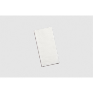 Serviettes blanches 40x40cm pliées 1/8 Bambutex Naturel 400pcs B2B - Product Image 1