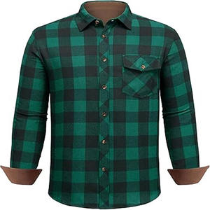 Camisa de hombre de manga larga camisa Formal al por mayor Casual 100% algodón precio barato exportación calidad orientada Logotipo de aduanas - Product Image 1