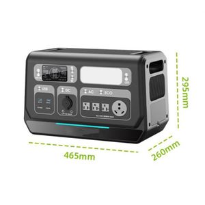 휴대용 발전소 2000w 야외 태양열 발전기 모바일 리튬 배터리 팩 태양열 인버터 - Product Image 3