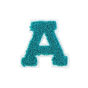 Écusson brodé personnalisé en forme de cœur avec logo en sequins brillants 3D en chenille, à coller au fer, avec décoration en soie pour vêtements - Product Image 6