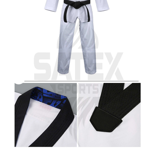 Uniformes de Entrenamiento de Jiu Jitsu Brasileño y Taekwondo de Calidad Superior para Adultos - 100% Algodón Transpirable y de Secado Rápido - Product Image 5