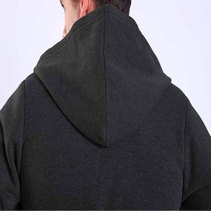 Casual Sport Unisex Stretch Half <b>Zip</b> <b>Hoodie</b> Customized Plus Size Solid Zipper Fashion Trends <b>Men's</b> Jacket Fleece <b>White</b> Hoodies - Product Image 4